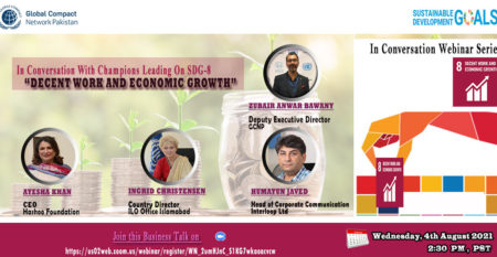 In Conversation With Champions Leading on SDG-8 “Decent Work And Economic Growth”